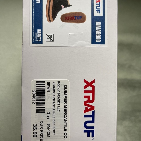 XtraTuf Brown Baby Walker Shoes - Picture 5 of 5